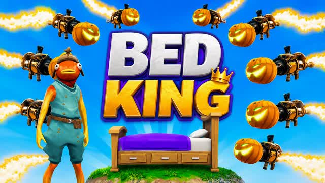 BED KING — Fortnite Creative map cover art