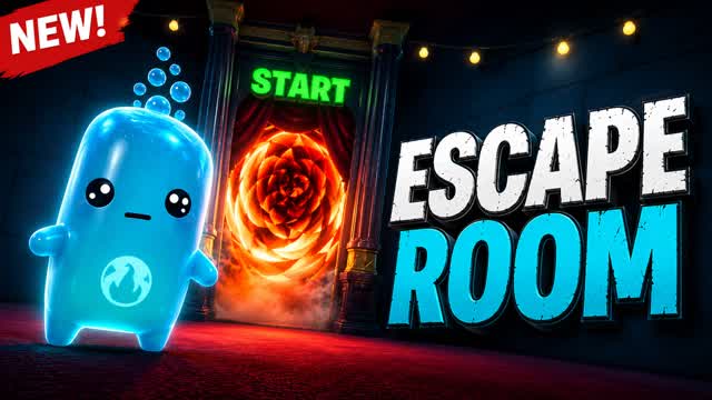 🧊 [50] ESCAPE ROOM ICE SPIRIT🧊 — Fortnite Creative map