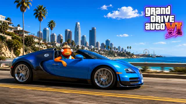🚗 Highway Chaos Drive — Fortnite Creative map