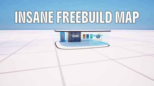 INSANE FREE BUILD MAP — Fortnite Creative map