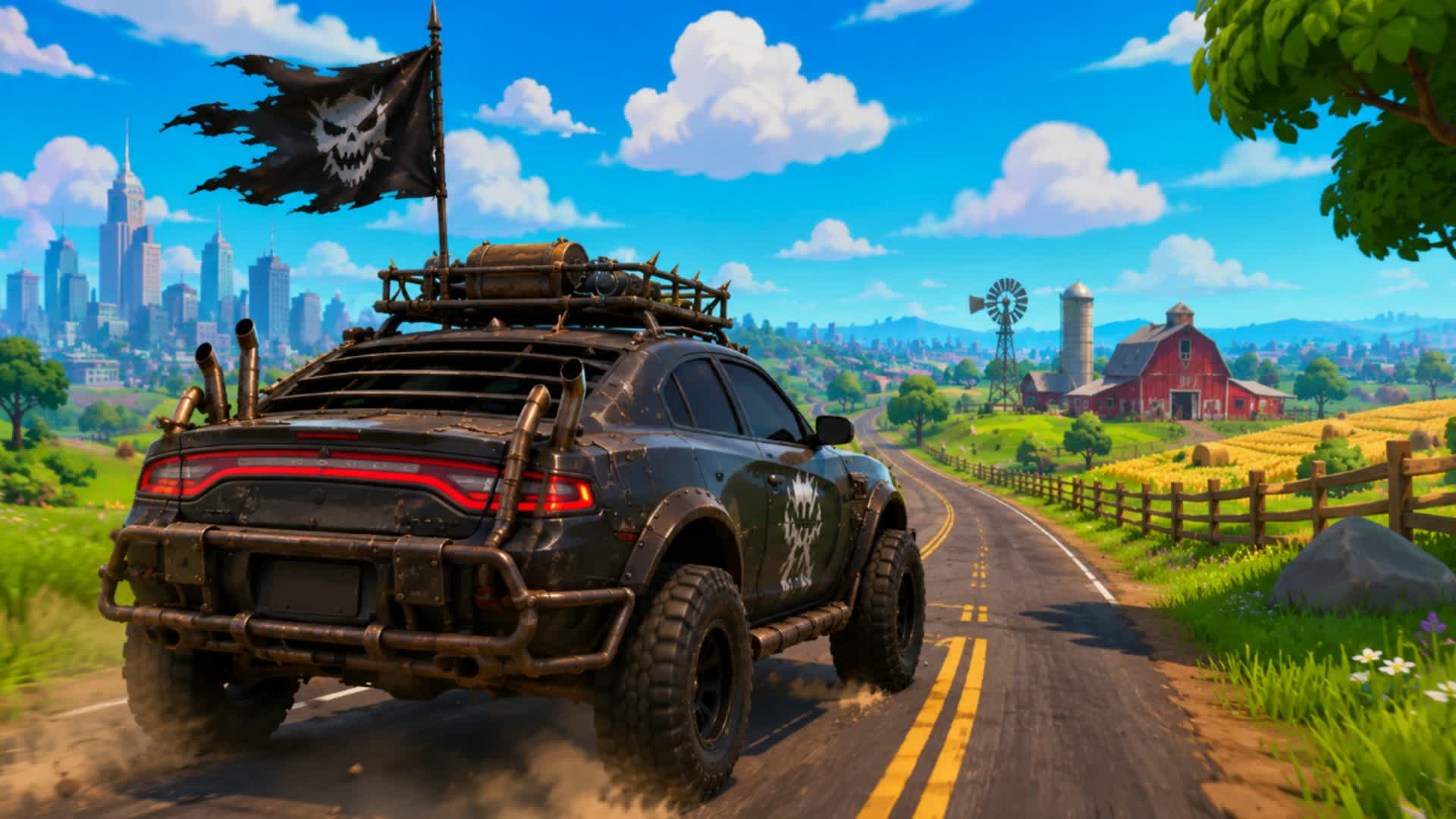 KPOP Zombie Drive 🚗 — Fortnite Creative map