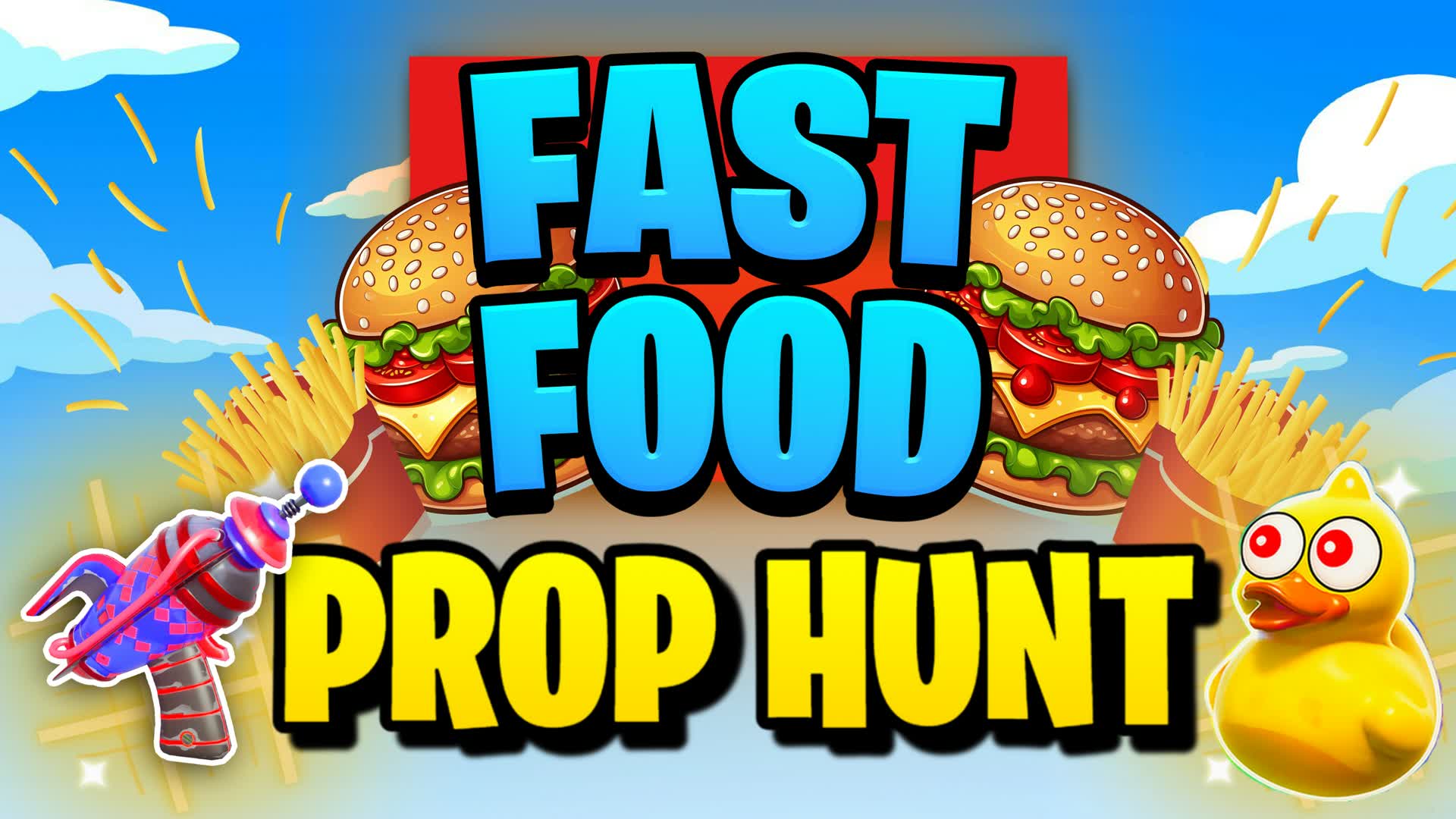 FastFood - Prop Hunt CACHE CACHE — Fortnite Creative map