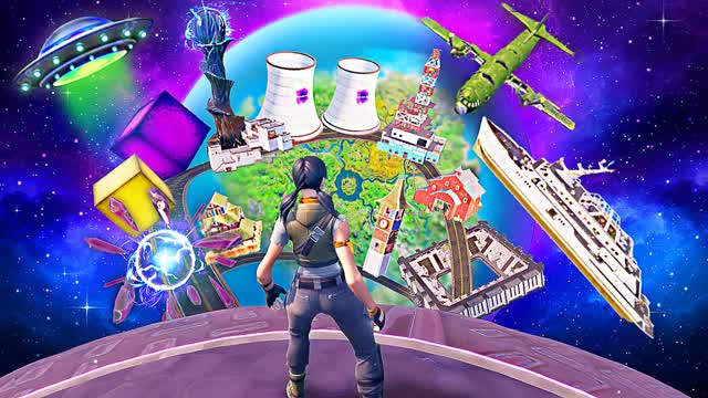 Only Up Chapter 2! 🌌 — Fortnite Creative map