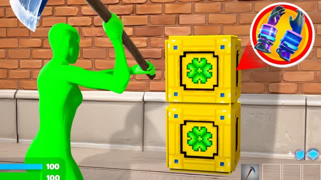 🍀 LUCKY ZONE WARS 🍀 — Fortnite Creative map