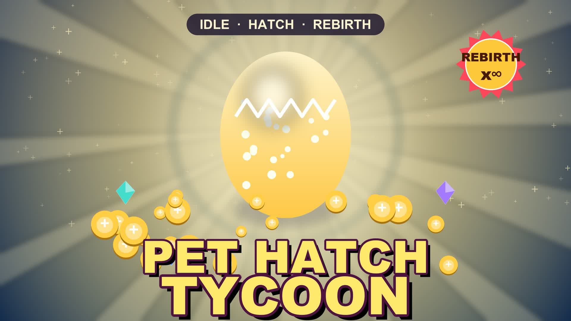 Pet Hatch Tycoon: Rebirth Empire — Fortnite Creative map