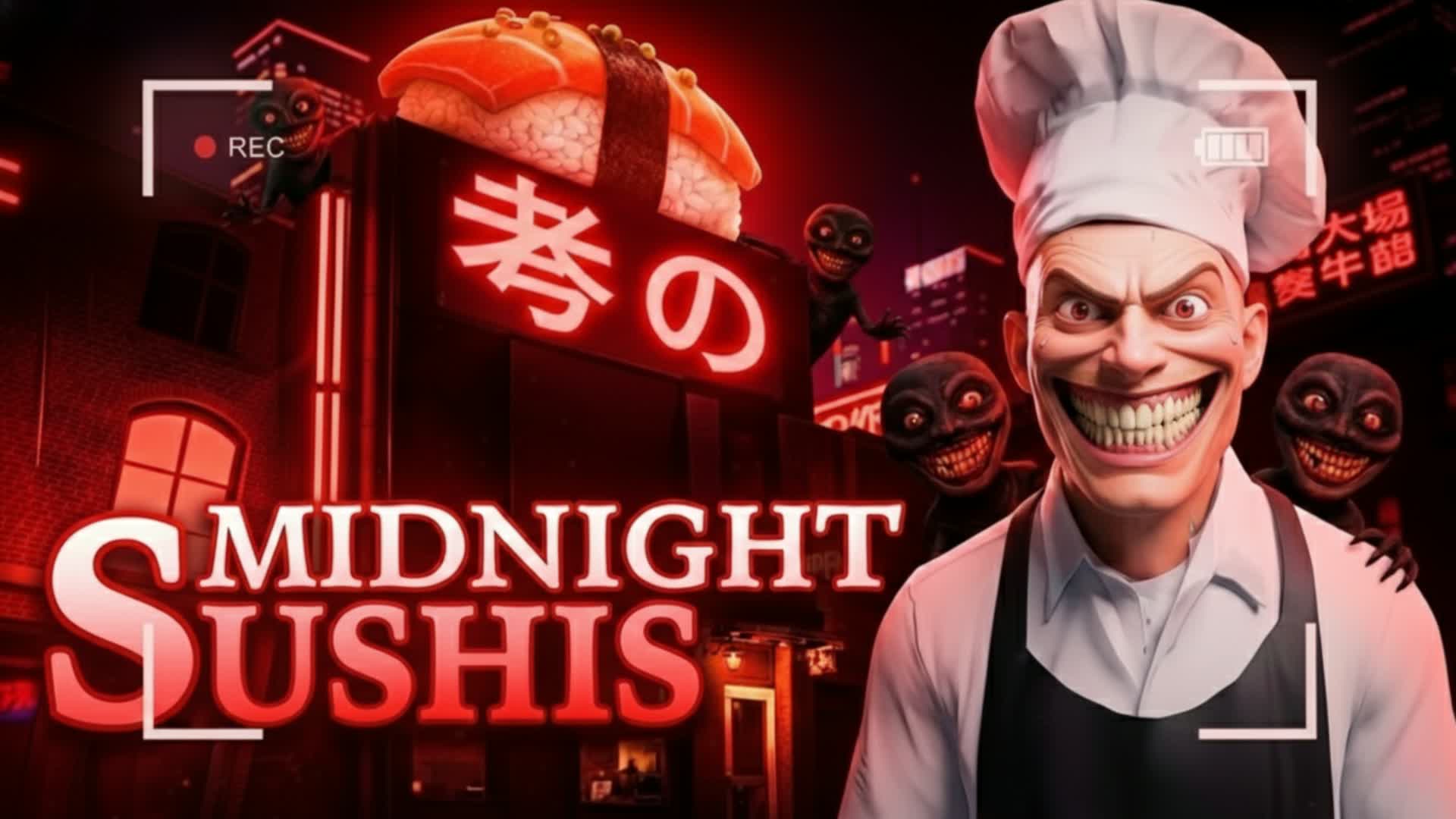 MIDNIGHT SUSHI [HORROR] — Fortnite Creative map
