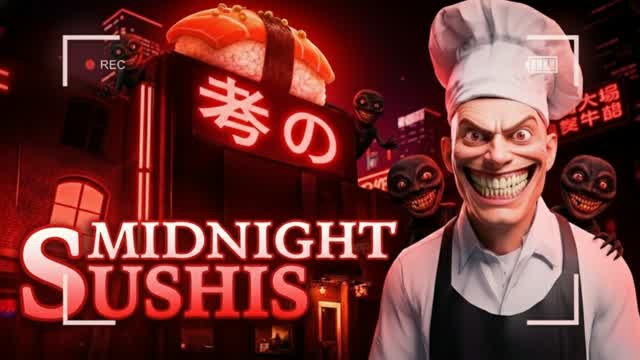 MIDNIGHT SUSHI [HORROR] — Fortnite Creative map cover art