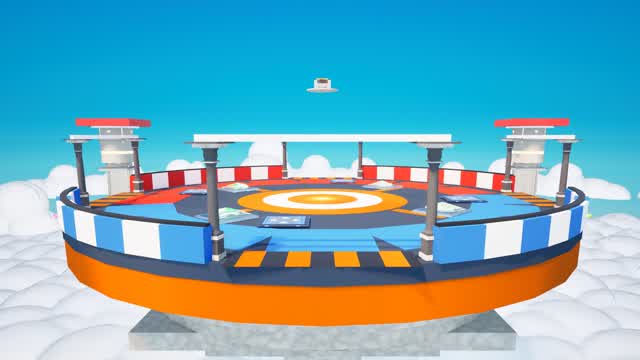 BUMPER PILLARS — Fortnite Creative map cover art