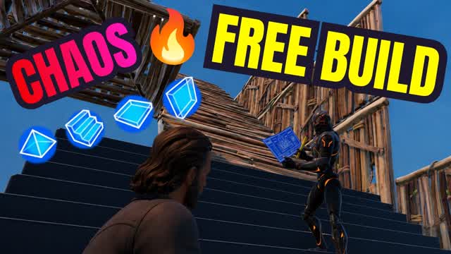 🔥FREE BUILD CHAOS💀 | 2-6 PLAYERS — Fortnite Creative map