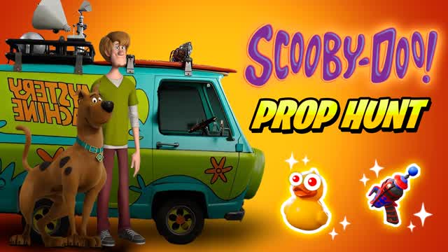 SCOOBY DOO PROP HUNT — Fortnite Creative map cover art