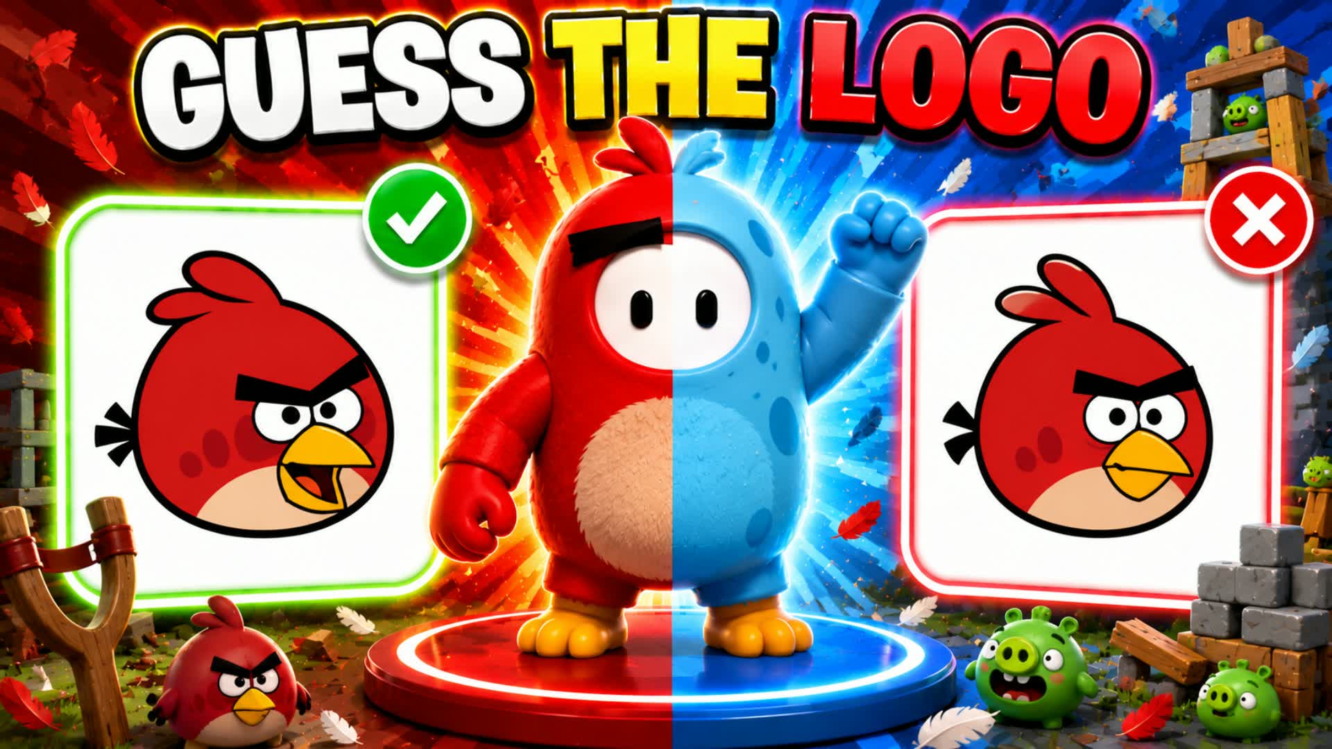 GUESS THE LOGO 🔎 FUNNY GAME 😂 — Fortnite Creative map
