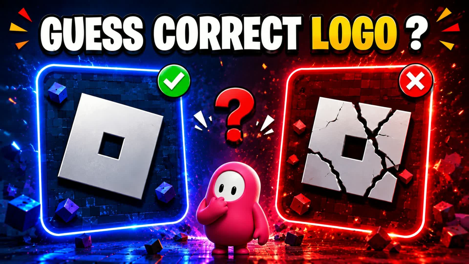 GUESS LOGO DEATHRUN — Fortnite Creative map