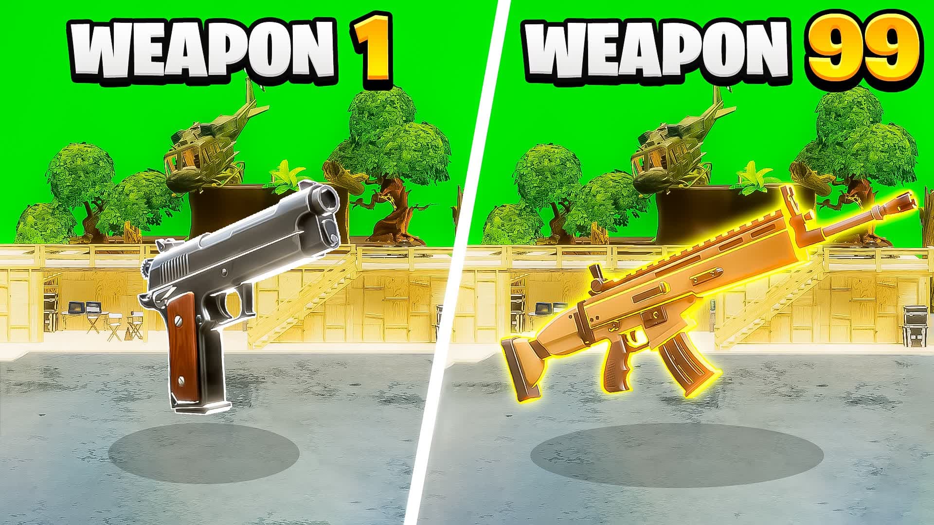 MOVIE GUN GAME 🍿 — Fortnite Creative map