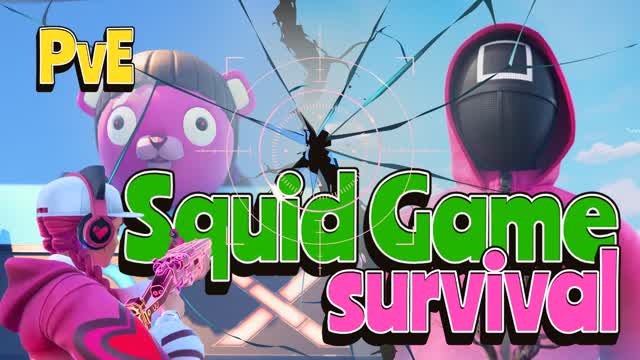 イカゲーム＊Survival【PvE】 — Fortnite Creative map cover art