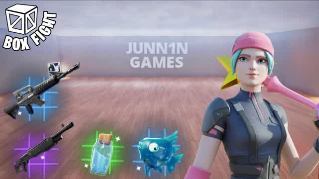 box fight do jun1nn games — Fortnite Creative map cover art
