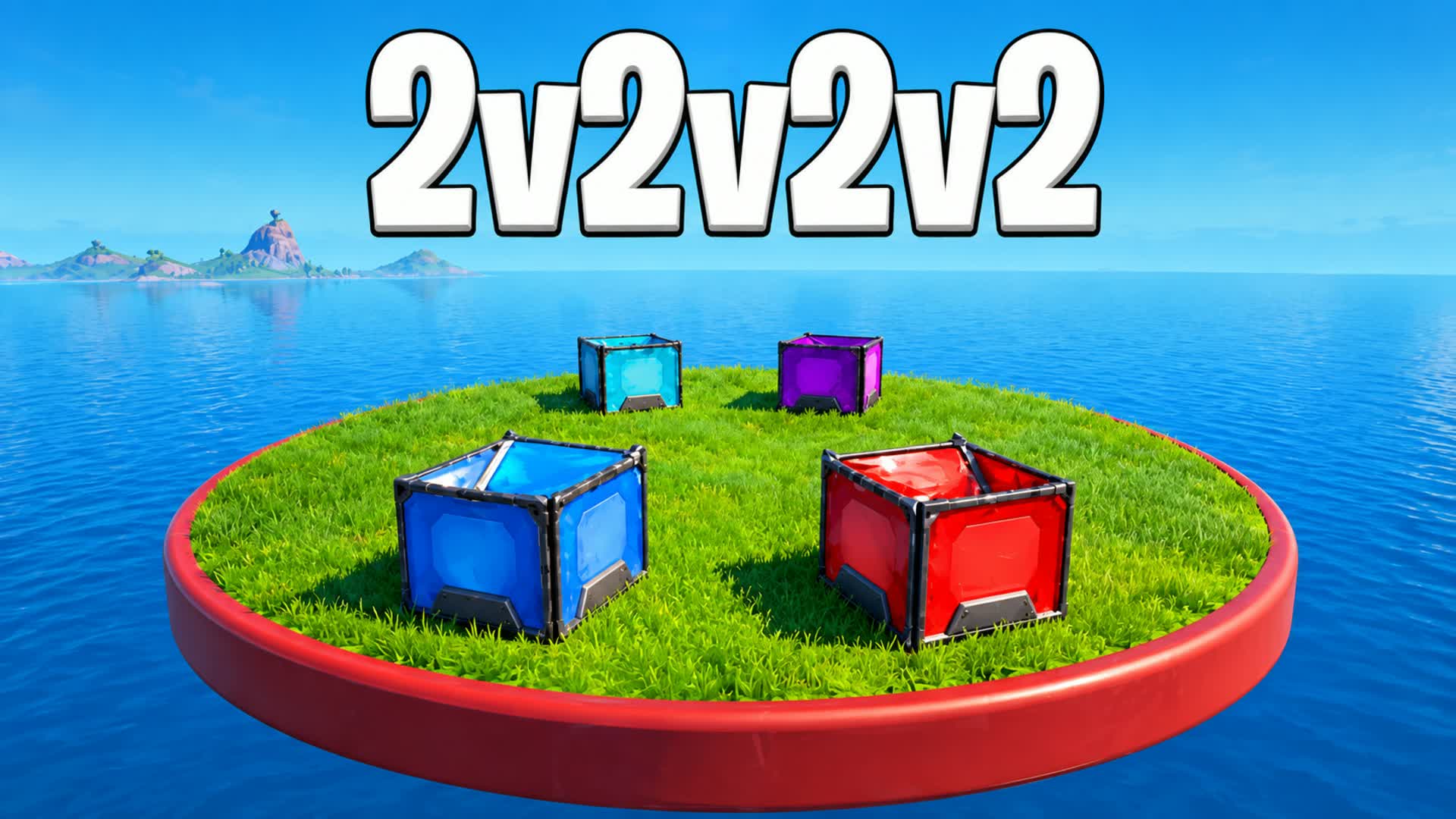 2v2v2 ZONE WARS — Fortnite Creative map