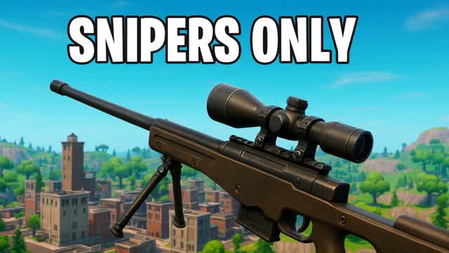 Snipers only — Fortnite Creative map cover art