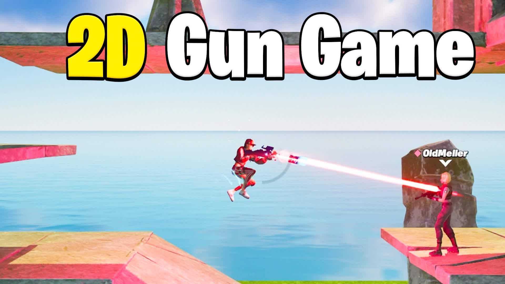 2D Gun Game — Fortnite Creative map