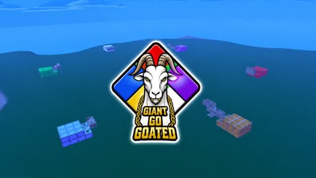 GIANT GO GOATED 6 teams — Fortnite Creative map