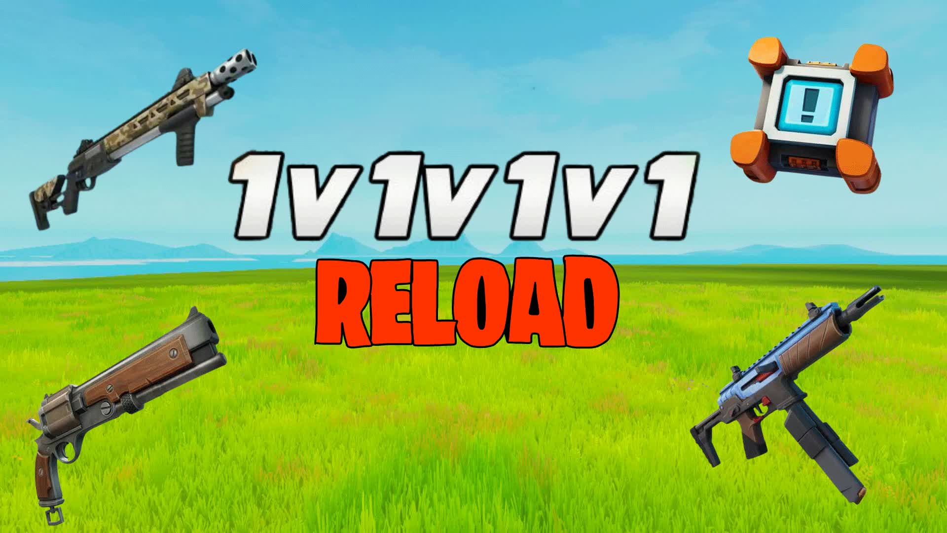 1v1v1v1 Reload Realistic - Free For All — Fortnite Creative map