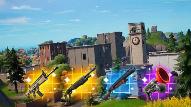 SUPER CITY DRIVE 💥 — Fortnite Creative map