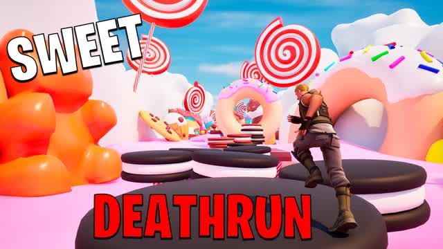 SWEET DEATHRUN — Fortnite Creative map cover art