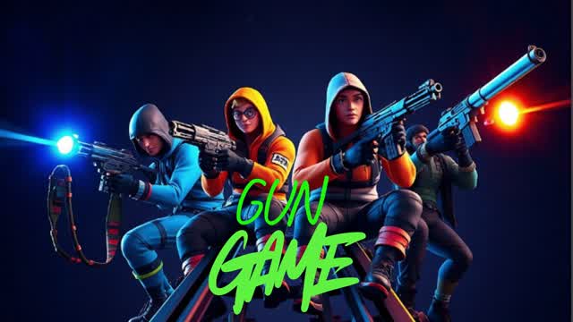Gun Game All or nothing — Fortnite Creative map cover art