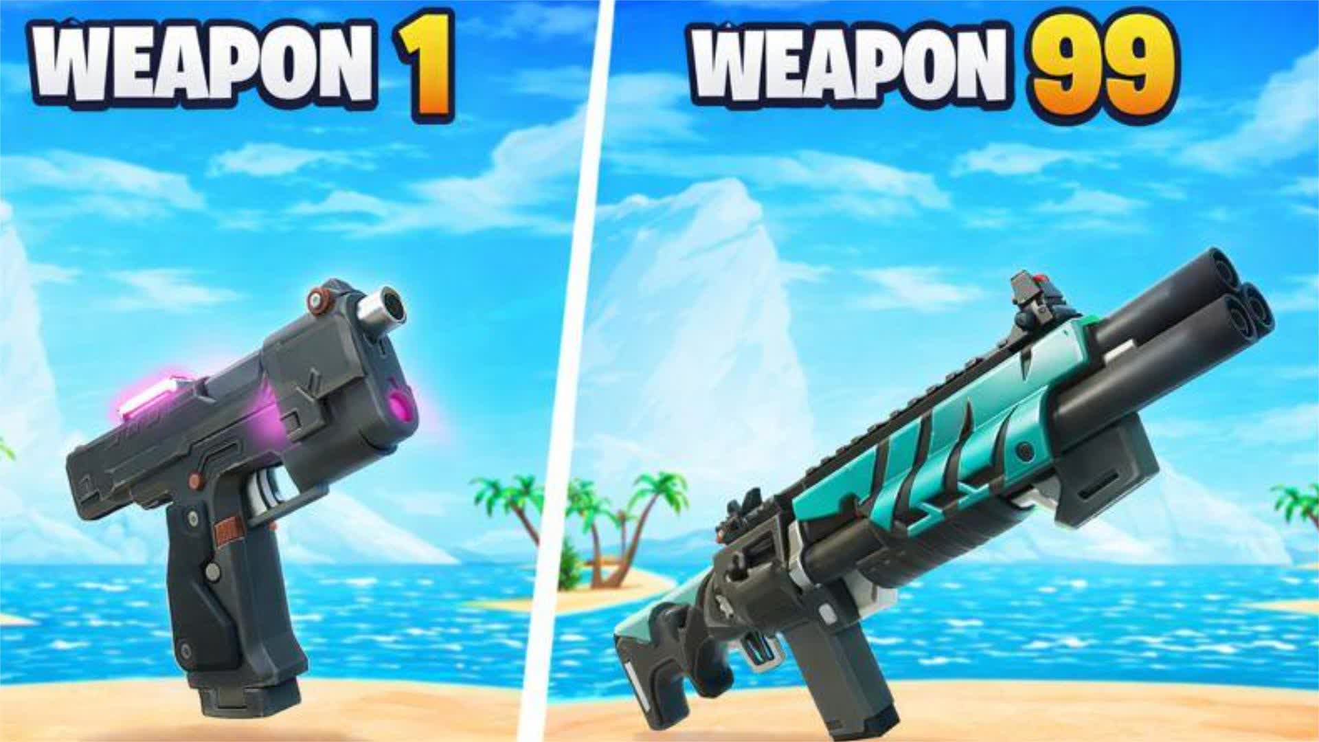 Gun Game FTCh — Fortnite Creative map
