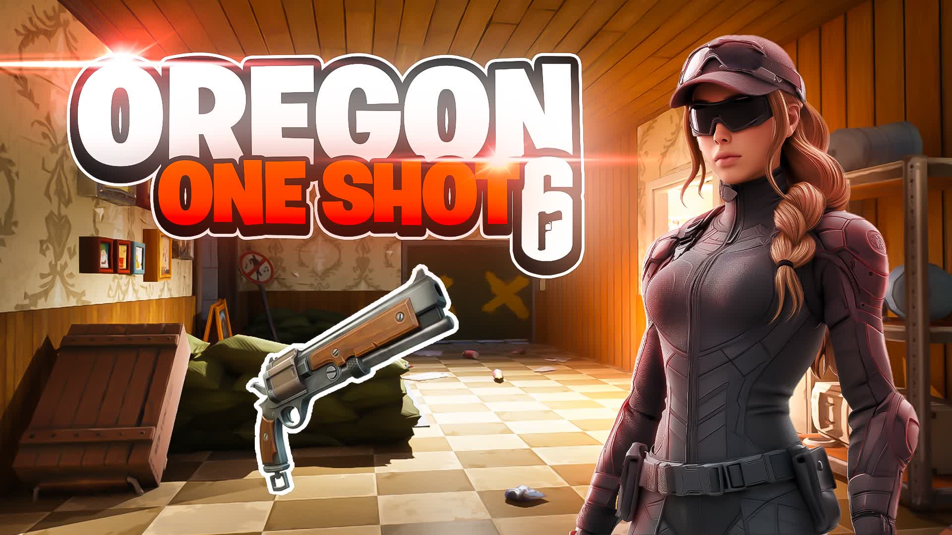 🏠 OREGON R6 - ONE SHOT 🎯 — Fortnite Creative map