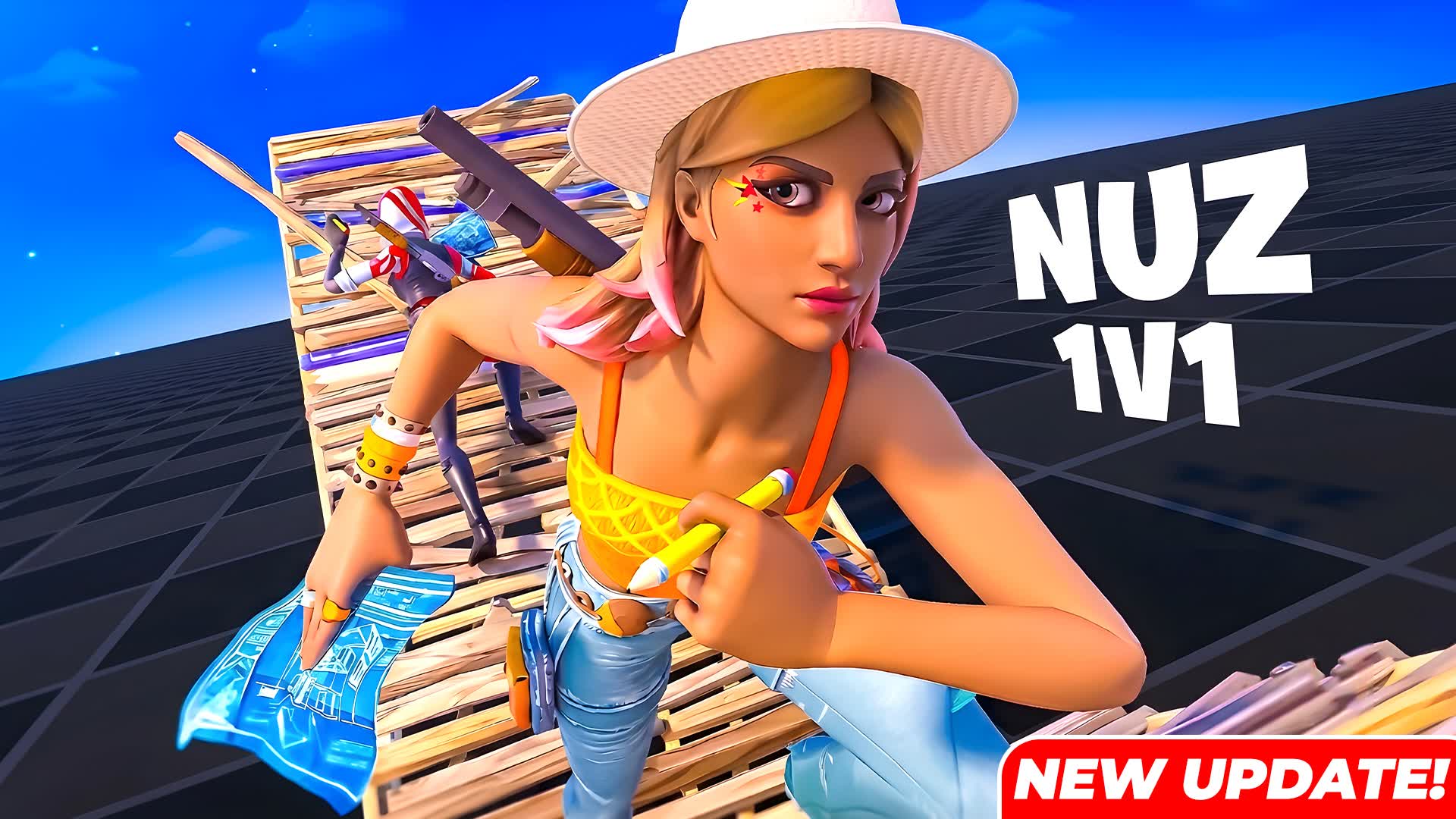 NUZ 1V1 BUILDFIGHT! — Fortnite Creative map