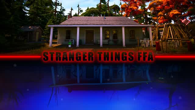 Stranger Things Free For All 🚲 — Fortnite Creative map cover art