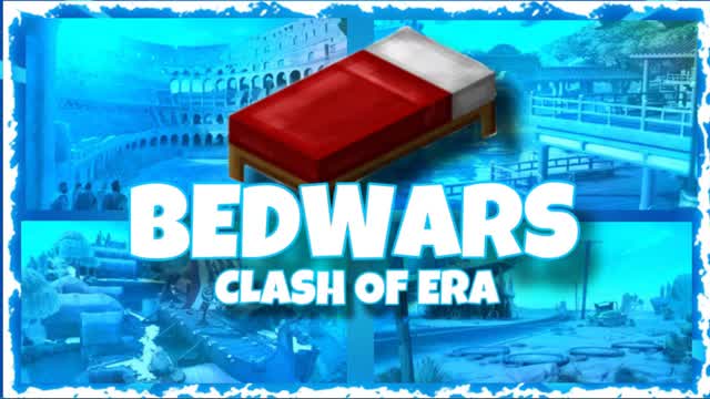 BED WARS: CLASH OF ERA — Fortnite Creative map cover art