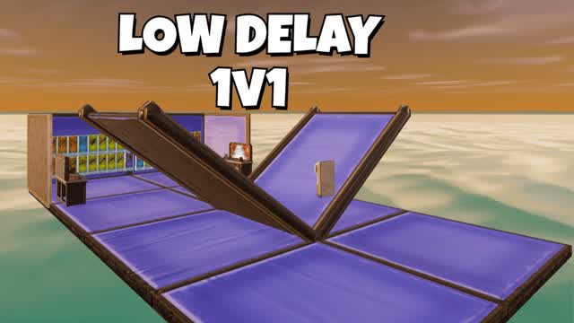 ⚡LOW DELAY 1v1⚡ — Fortnite Creative map