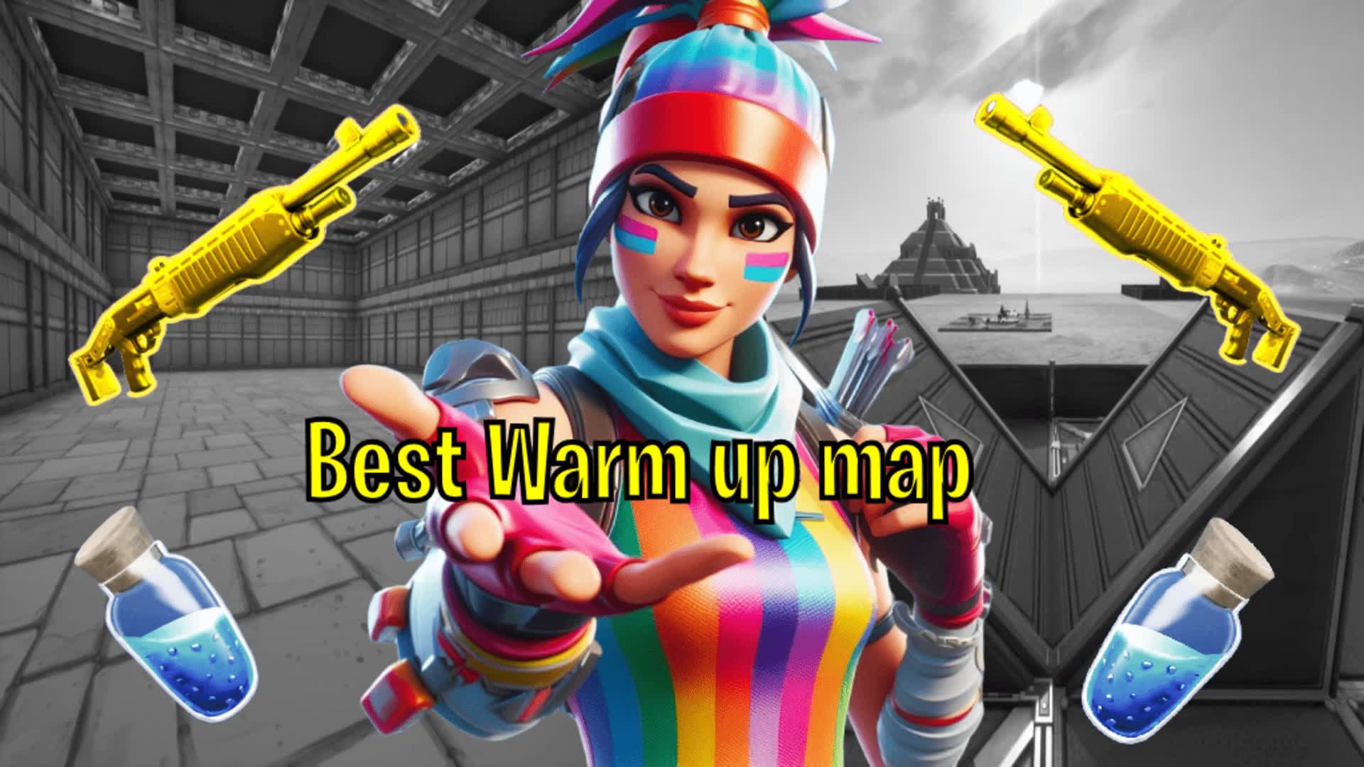 WARM UP AND MORE — Fortnite Creative map
