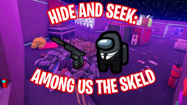 hide and seek among us — Fortnite Creative map