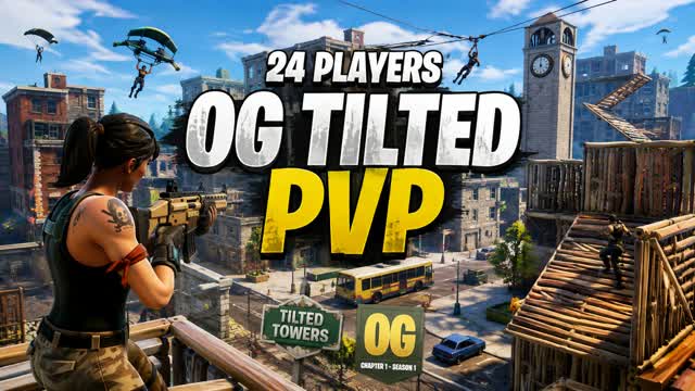 TILTED PVP — Fortnite Creative map