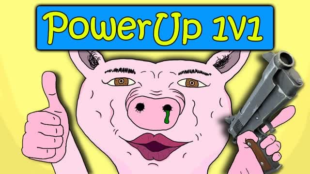 PowerUp 1v1 — Fortnite Creative map cover art