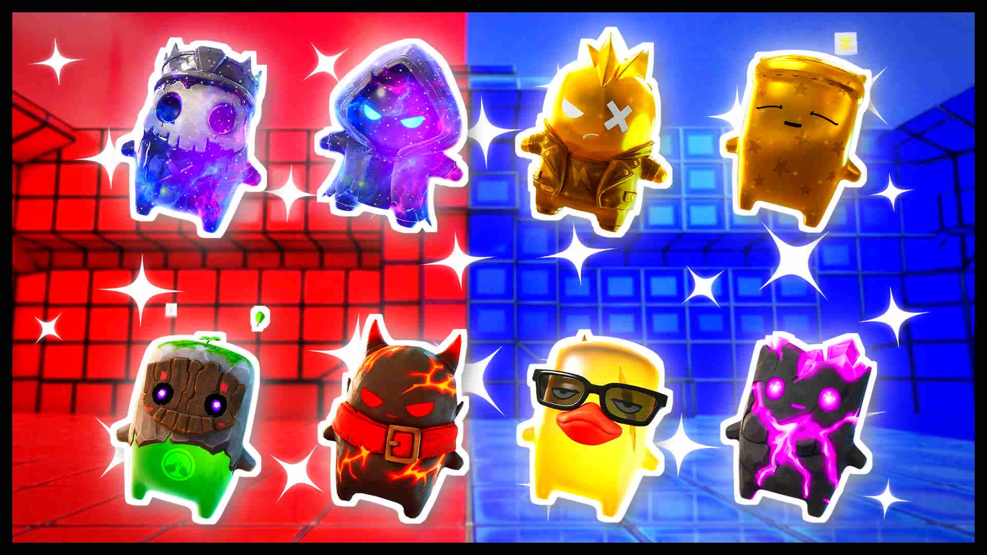 RED VS BLUE ROCKET GLEAM 🔴🔵 — Fortnite Creative map