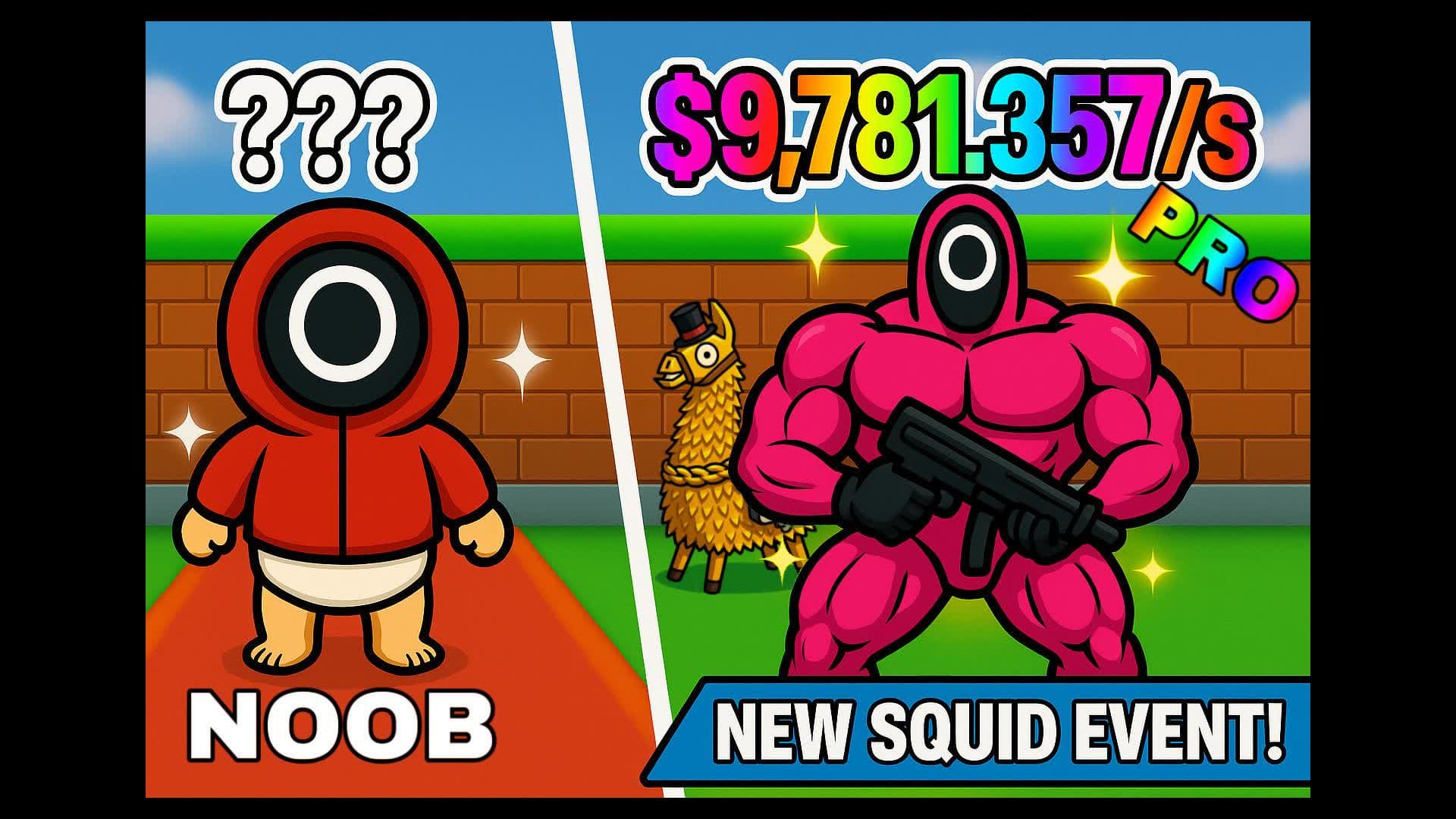 STEAL THE BRAINROT SQUID — Fortnite Creative map
