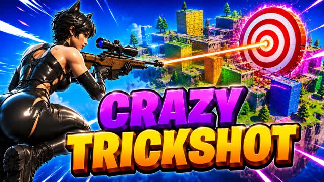 CAN YOU HIT THE FINAL TRICKSHOT? 🎯 — Fortnite Creative map cover art