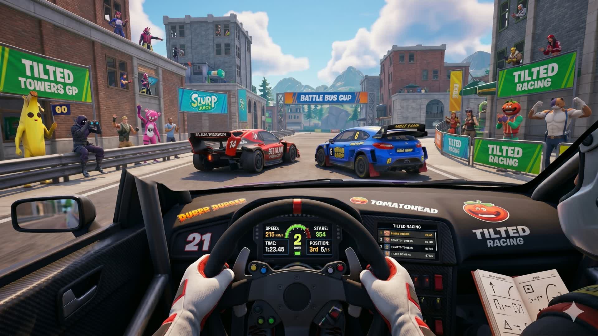 The Driving Simulation — Fortnite Creative map