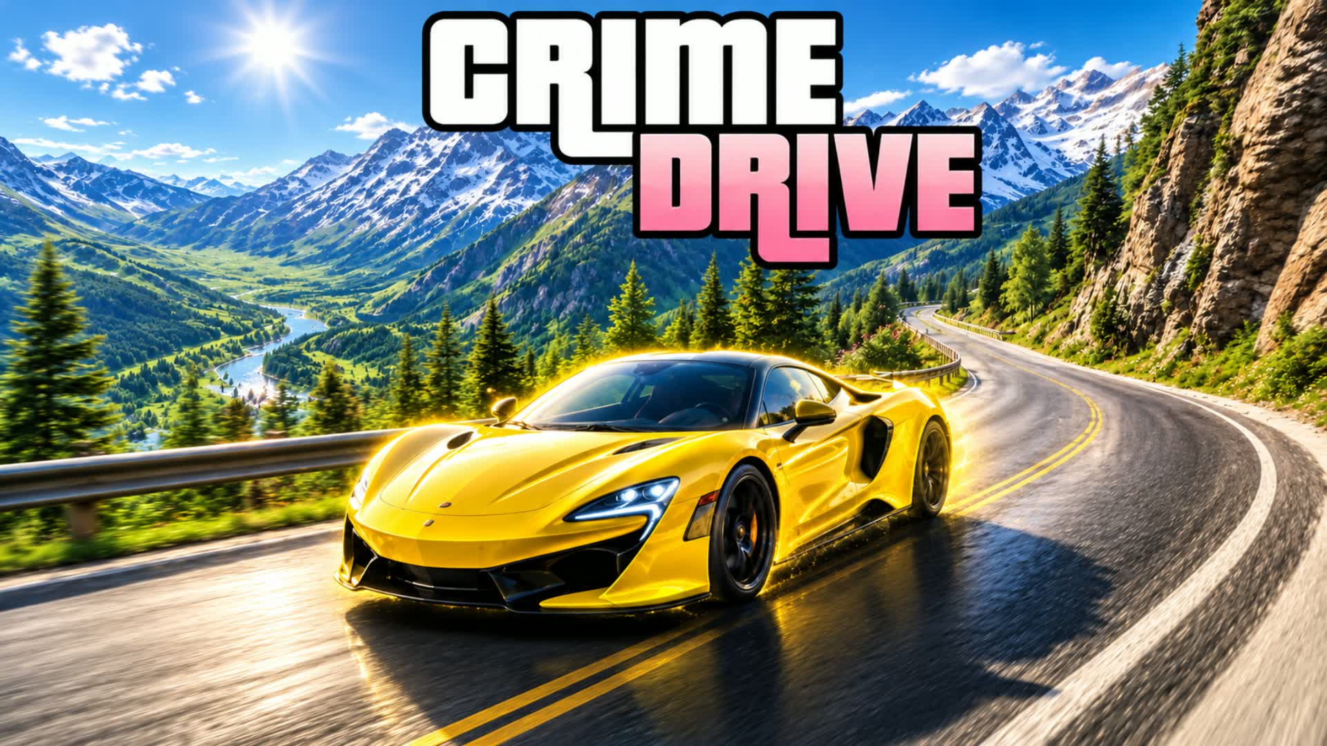⚔ CRIME CITY DRIVE — Fortnite Creative map