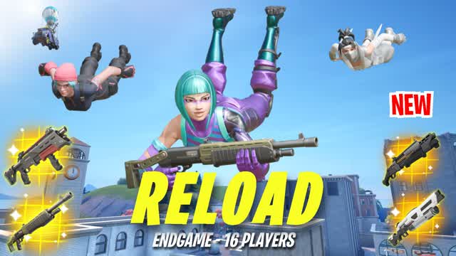 Reload Zone Wars RichardGod [32 players] — Fortnite Creative map