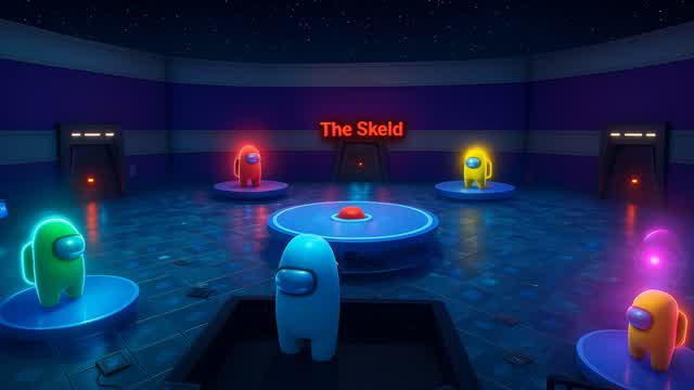 Among Us Gun Game The Skeld — Fortnite Creative map