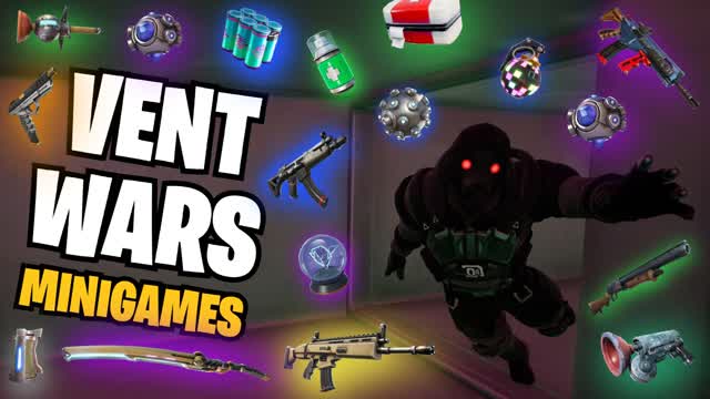 Vent Wars Minigames — Fortnite Creative map