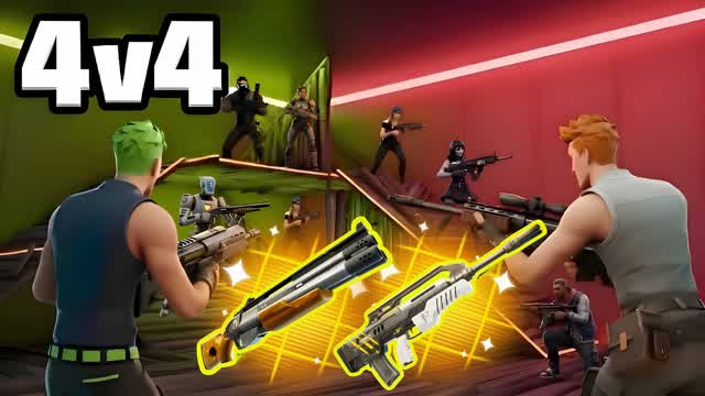 PIECE CONTROL 4V4 [2] TOKA — Fortnite Creative map