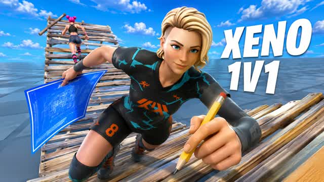 Xeno 1v1 Map (200 Pumps) — Fortnite Creative map