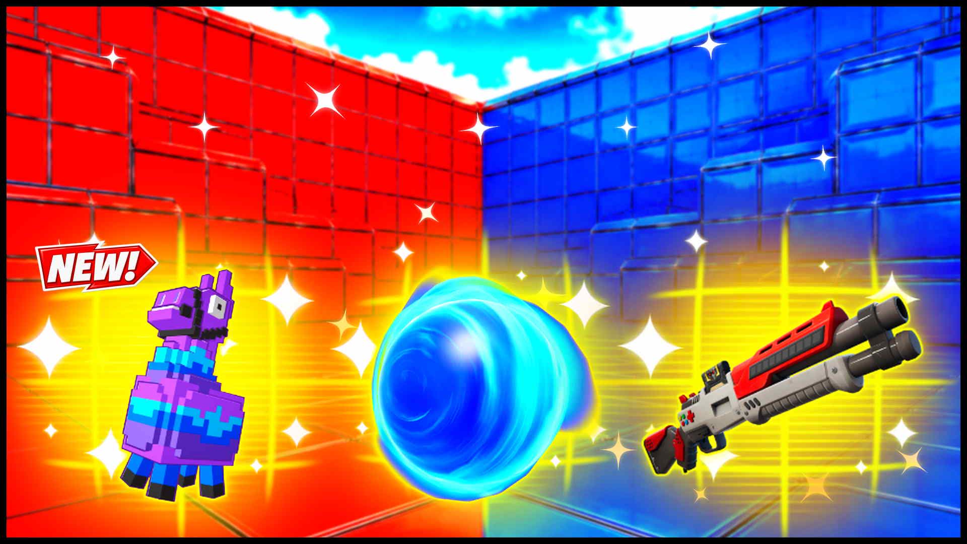 RED VS BLUE WIDE PRIORITY 🔴🔵 — Fortnite Creative map