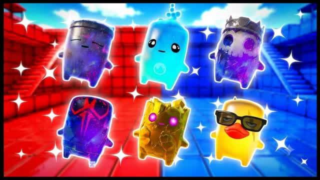 RED VS BLUE HYPER FRAME 🔴🔵 — Fortnite Creative map