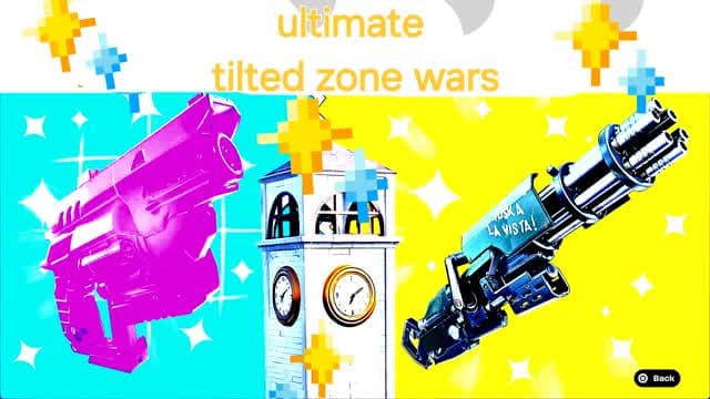 Ultimate Tilted zone wars — Fortnite Creative map cover art
